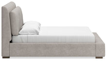 Load image into Gallery viewer, Cabalynn California King Upholstered Bed with Mirrored Dresser