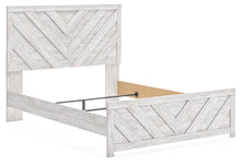 Load image into Gallery viewer, Cayboni Queen Panel Bed with Mirrored Dresser and Nightstand
