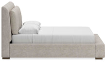 Load image into Gallery viewer, Cabalynn Queen Upholstered Bed with Mirrored Dresser