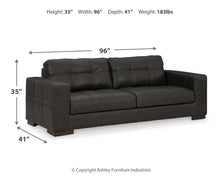 Load image into Gallery viewer, Luigi Sofa, Loveseat, Chair and Ottoman