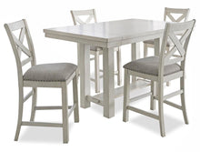 Load image into Gallery viewer, Robbinsdale Counter Height Dining Table and 4 Barstools