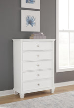Load image into Gallery viewer, Fortman California King Panel Bed with Mirrored Dresser, Chest and Nightstand
