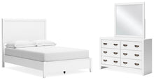 Load image into Gallery viewer, Binterglen Full Panel Bed with Mirrored Dresser