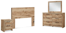 Load image into Gallery viewer, Hyanna Queen Panel Headboard, Dresser, Mirror and Nightstand