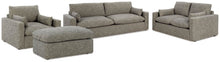 Load image into Gallery viewer, Dramatic Sofa, Loveseat, Chair and Ottoman