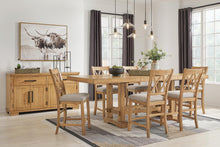 Load image into Gallery viewer, Havonplane Counter Height Dining Table and 6 Barstools