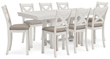 Load image into Gallery viewer, Robbinsdale Counter Height Dining Table and 8 Barstools