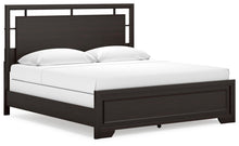 Load image into Gallery viewer, Covetown King Panel Bed, Dresser, Mirror, Chest and Nightstand