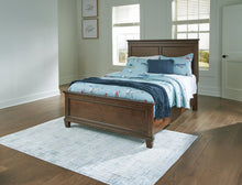 Load image into Gallery viewer, Danabrin Full Panel Bed with Mirrored Dresser, Chest and Nightstand