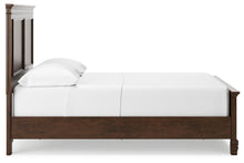 Load image into Gallery viewer, Danabrin Full Panel Bed with Mirrored Dresser