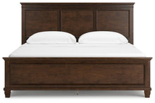 Load image into Gallery viewer, Danabrin California King Panel Bed with Mirrored Dresser, Chest and Nightstand