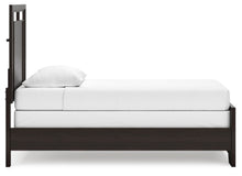 Load image into Gallery viewer, Covetown Twin Panel Bed with Mirrored Dresser