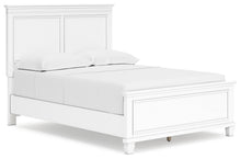 Load image into Gallery viewer, Fortman Full Panel Bed with Mirrored Dresser