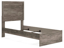 Load image into Gallery viewer, Ralinksi Twin Panel Bed with Mirrored Dresser