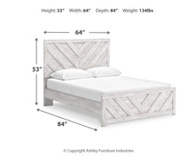 Load image into Gallery viewer, Cayboni Queen Panel Bed with Mirrored Dresser
