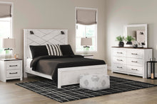 Load image into Gallery viewer, Gerridan Queen Panel Bed with Mirrored Dresser