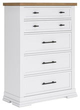 Load image into Gallery viewer, Ashbryn Queen Panel Storage Bed, Dresser, Mirror, Chest and Nightstand
