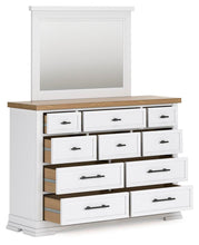 Load image into Gallery viewer, Ashbryn Queen Panel Storage Bed, Dresser and Mirror