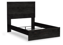 Load image into Gallery viewer, Belachime Full Panel Bed with Mirrored Dresser, Chest and Nightstand