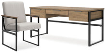 Load image into Gallery viewer, Montia Home Office Desk with Chair and Storage
