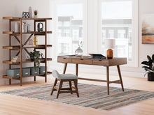 Load image into Gallery viewer, Lyncott Home Office Desk with Chair and Storage