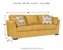 Load image into Gallery viewer, Keerwick Sofa, Loveseat, Chair and Ottoman