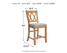 Load image into Gallery viewer, Havonplane Counter Height Dining Table and 10 Barstools