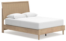 Load image into Gallery viewer, Cielden Queen Panel Bed with Mirrored Dresser