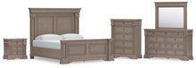 Load image into Gallery viewer, Blairhurst King Panel Bed, Dresser, Mirror, Chest and Nightstand