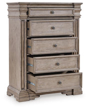 Load image into Gallery viewer, Blairhurst King Panel Bed, Dresser, Mirror, Chest and Nightstand