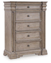 Load image into Gallery viewer, Blairhurst King Panel Bed, Dresser, Mirror, Chest and Nightstand