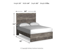 Load image into Gallery viewer, Ralinksi Queen Panel Bed with Mirrored Dresser