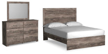 Load image into Gallery viewer, Ralinksi Queen Panel Bed with Mirrored Dresser