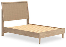 Load image into Gallery viewer, Cielden Full Panel Bed with Mirrored Dresser and Nightstand