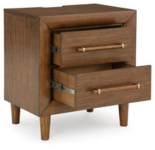 Load image into Gallery viewer, Lyncott Queen Upholstered Bed with Mirrored Dresser and Nightstand