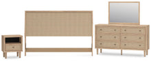 Load image into Gallery viewer, Cielden King Panel Headboard, Dresser, Mirror and Nightstand