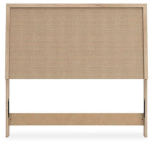 Load image into Gallery viewer, Cielden Full Upholstered Panel Bed with Mirrored Dresser and Nightstand