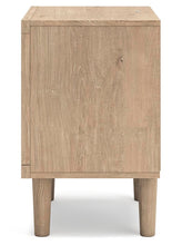 Load image into Gallery viewer, Cielden Full Upholstered Panel Bed with Mirrored Dresser, Chest and Nightstand