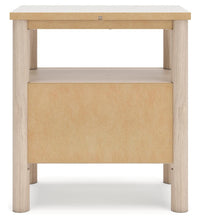 Load image into Gallery viewer, Cadmori Queen Upholstered Panel Bed with Mirrored Dresser, Chest and Nightstand