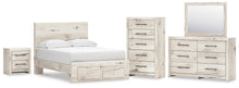Load image into Gallery viewer, Lawroy Full Panel Storage Bed, Dresser, Mirror, Chest and Nightstand