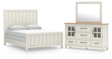 Load image into Gallery viewer, Shaybrock Queen Panel Bed, Dresser and Mirror
