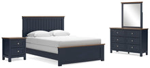 Load image into Gallery viewer, Landocken Queen Panel Bed, Dresser, Mirror and Nightstand