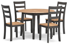 Load image into Gallery viewer, Gesthaven Dining Table and 4 Chairs
