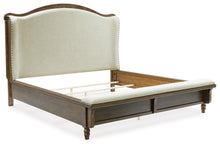Load image into Gallery viewer, Sturlayne King Upholstered Panel Bed, Dresser and Mirror