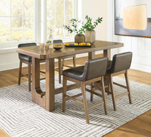 Load image into Gallery viewer, Cabalynn Counter Height Dining Table and 4 Barstools