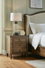 Load image into Gallery viewer, Sturlayne Queen Upholstered Panel Bed, Dresser, Mirror, Chest and Nightstand