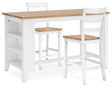 Load image into Gallery viewer, Gesthaven Counter Height Dining Table and 2 Barstools