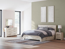Load image into Gallery viewer, Lawroy King Panel Bed with Storage, Dresser, Mirror and Nightstand