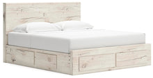 Load image into Gallery viewer, Lawroy King Panel Storage Bed, Dresser, Mirror and Nightstand