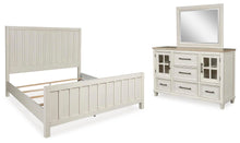 Load image into Gallery viewer, Shaybrock California King Panel Bed, Dresser and Mirror